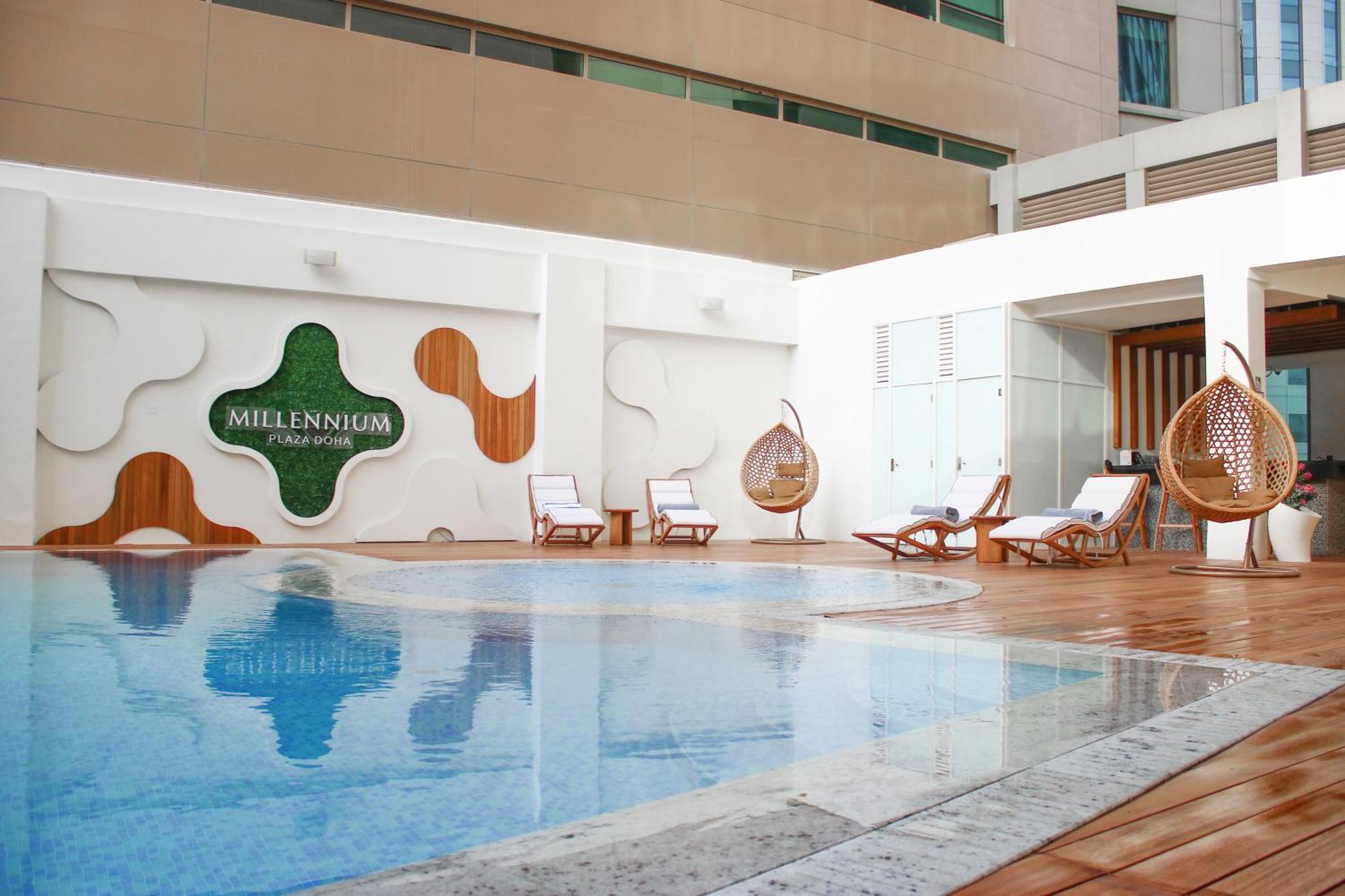 Hotel Millennium Plaza Doha Exterior foto Millennium Hilton Yangon